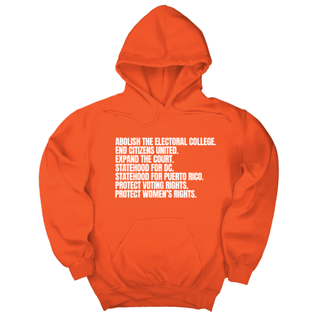 *HOODIE* Abolish The Electoral College Unisex Hoodie-Hoodie-The Original God Ain't Petty But I Am