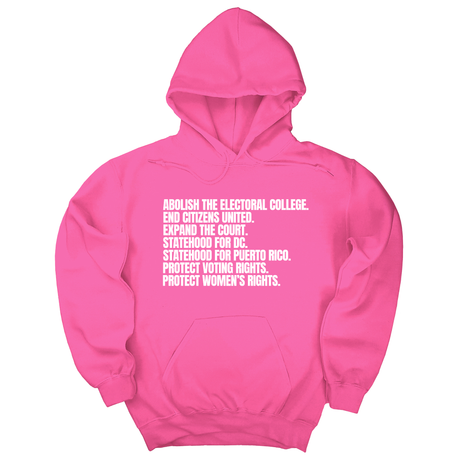 *HOODIE* Abolish The Electoral College Unisex Hoodie-Hoodie-The Original God Ain't Petty But I Am