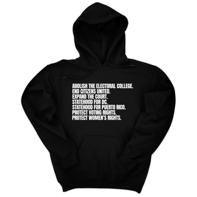 *HOODIE* Abolish The Electoral College Unisex Hoodie-Hoodie-The Original God Ain't Petty But I Am