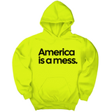 *HOODIE* America Is a Mess Unisex Hoodie-Hoodie-The Original God Ain't Petty But I Am