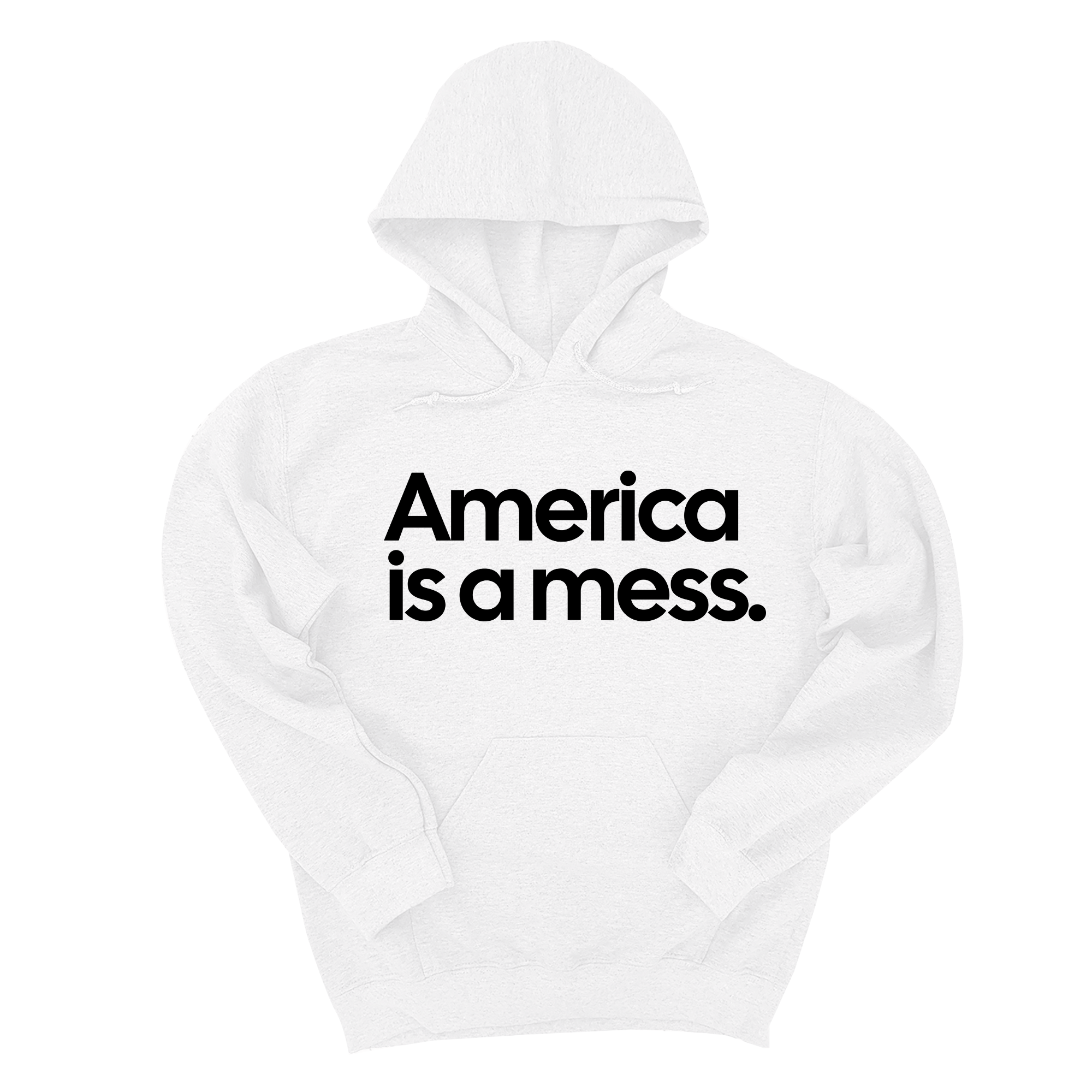 *HOODIE* America Is a Mess Unisex Hoodie-Hoodie-The Original God Ain't Petty But I Am