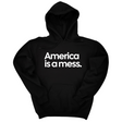 *HOODIE* America Is a Mess Unisex Hoodie-Hoodie-The Original God Ain't Petty But I Am