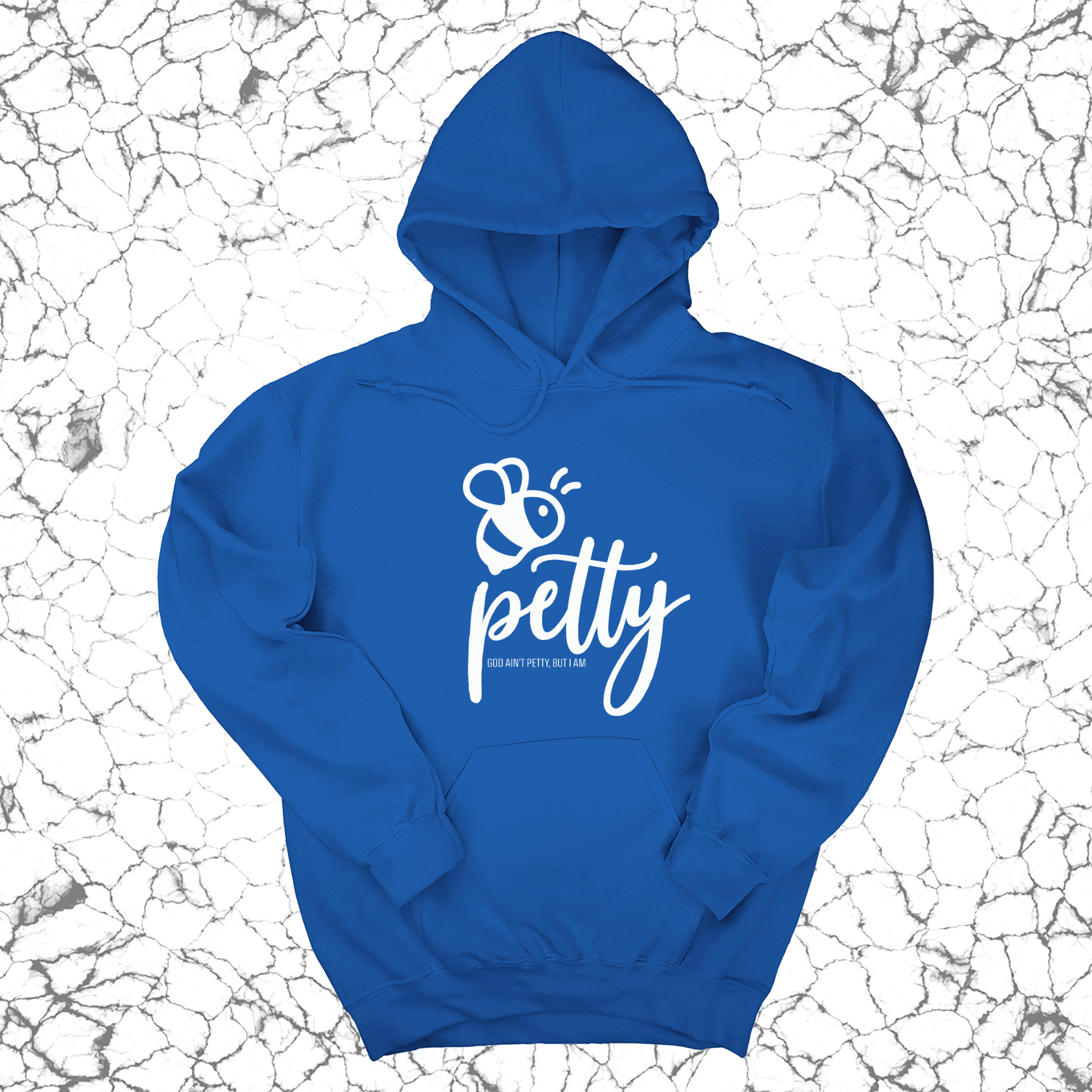 *HOODIE* Bee Petty Unisex Hoodie-Hoodie-The Original God Ain't Petty But I Am