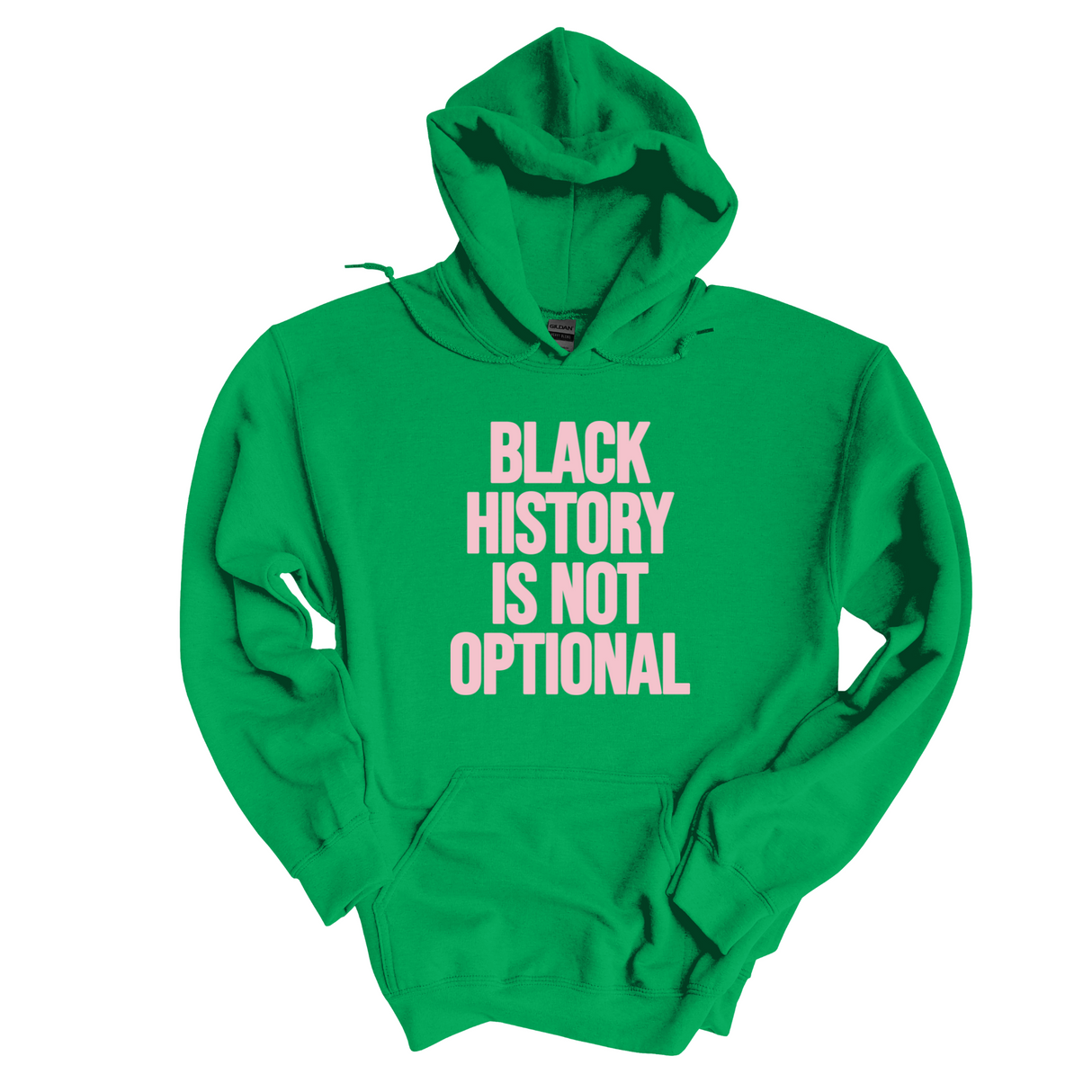 *HOODIE* Black History is Not Optional Unisex Hoodie-Hoodie-The Original God Ain't Petty But I Am