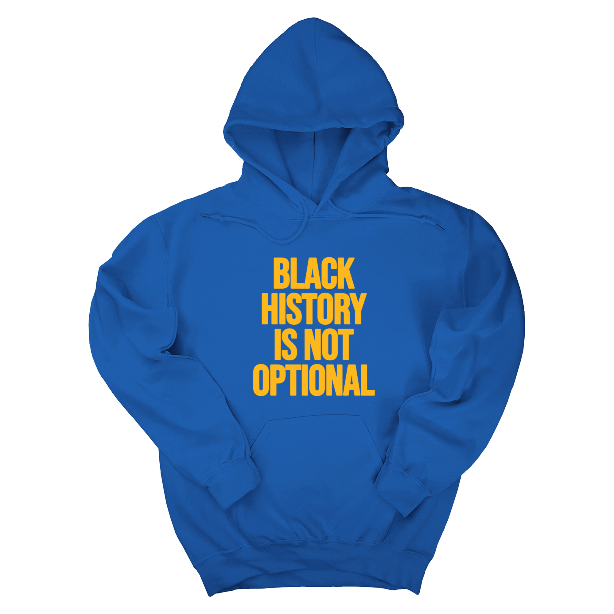 *HOODIE* Black History is Not Optional Unisex Hoodie-Hoodie-The Original God Ain't Petty But I Am