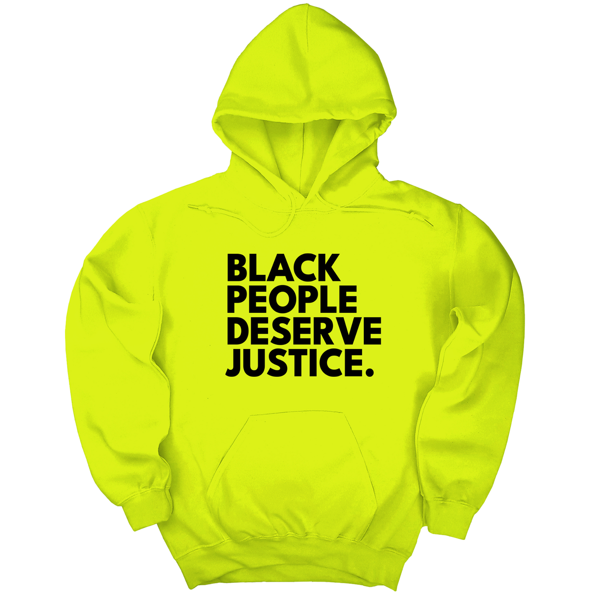 *HOODIE* Black People Deserve Justice Unisex Hoodie-Hoodie-The Original God Ain't Petty But I Am