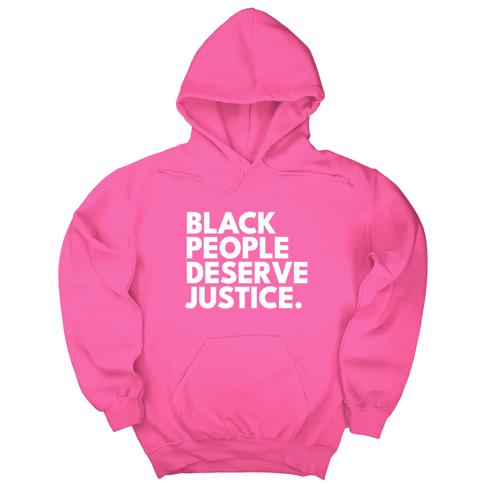 *HOODIE* Black People Deserve Justice Unisex Hoodie-Hoodie-The Original God Ain't Petty But I Am