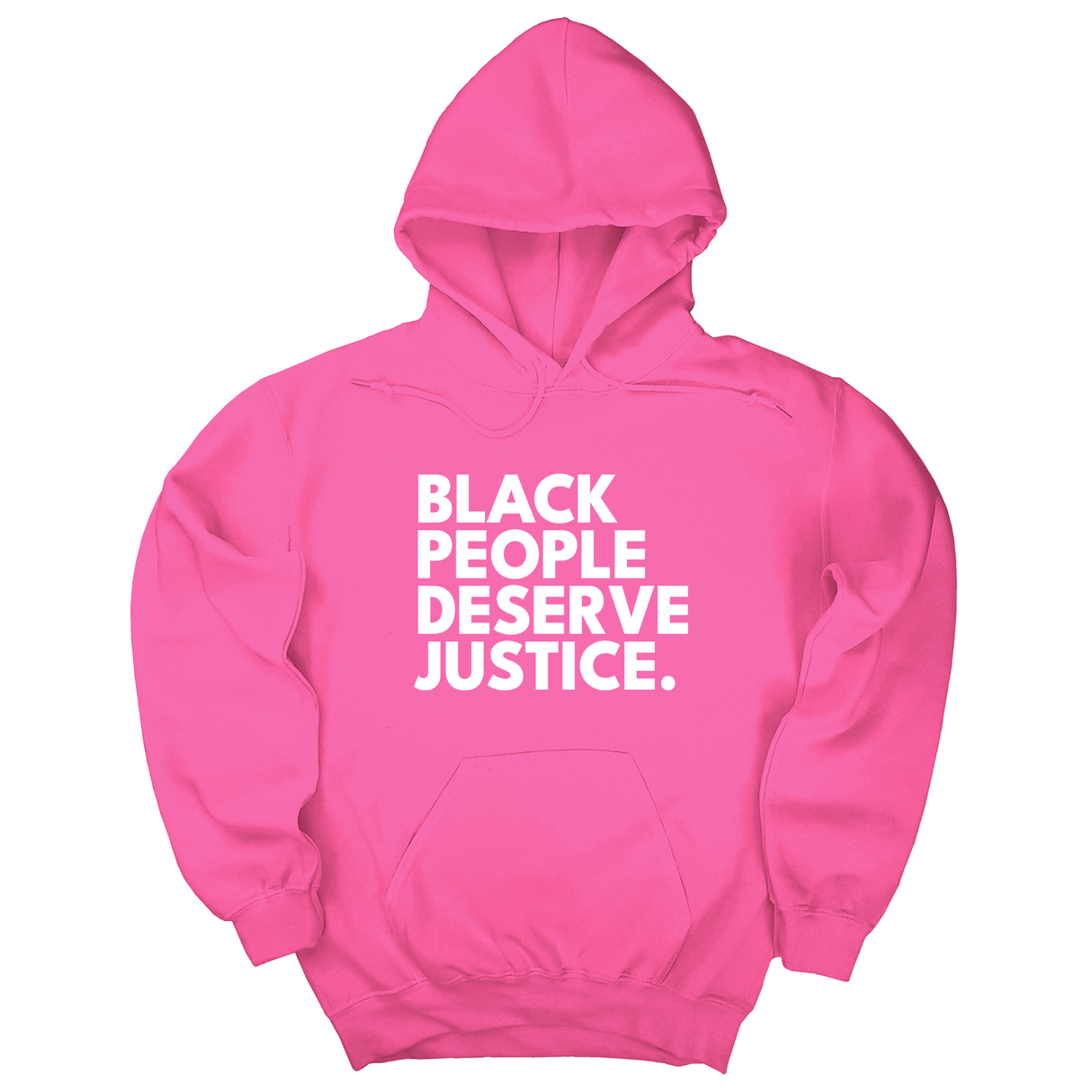 *HOODIE* Black People Deserve Justice Unisex Hoodie-Hoodie-The Original God Ain't Petty But I Am