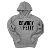 *HOODIE* Cowboy Petty Unisex Hoodie-Hoodie-The Original God Ain't Petty But I Am