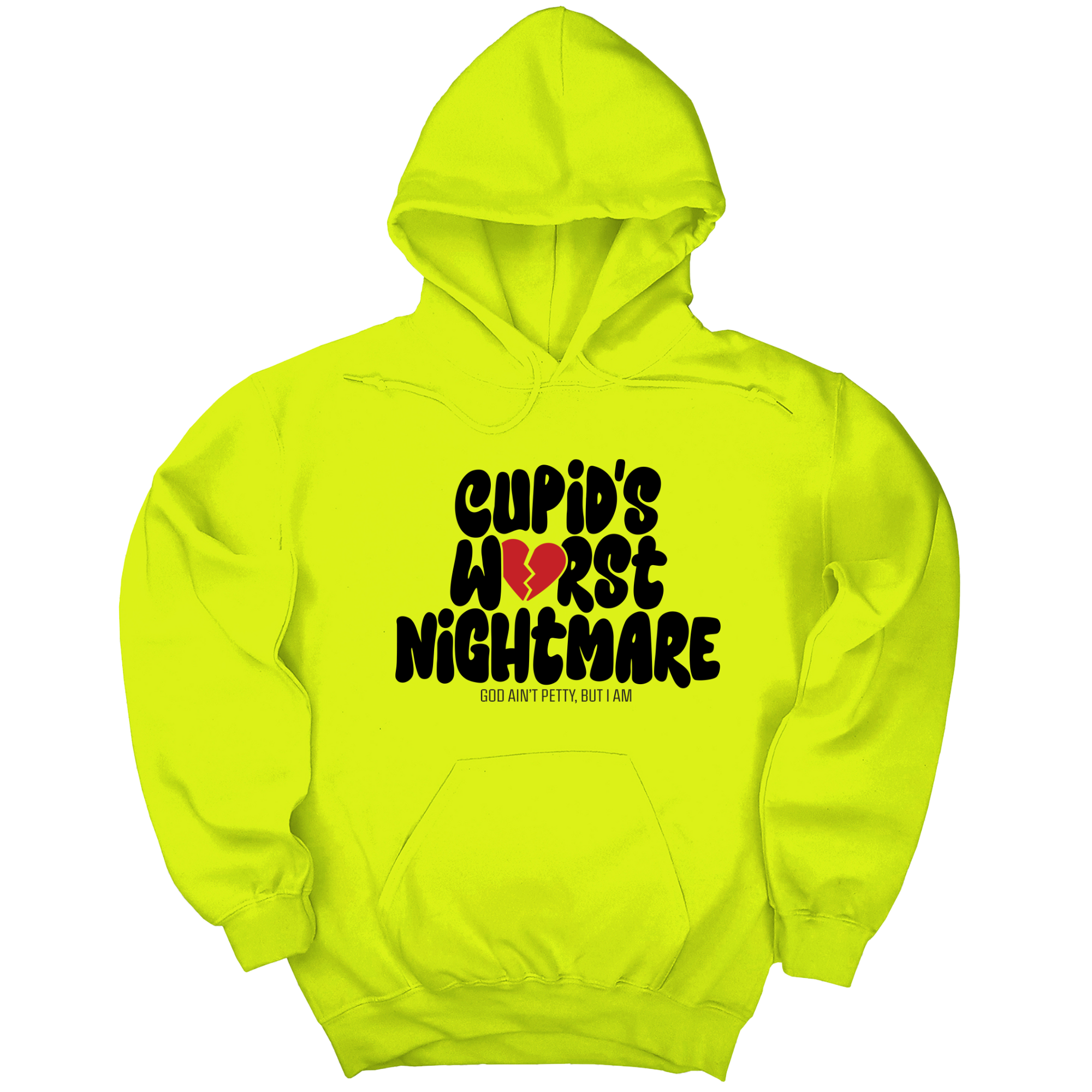 *HOODIE* Cupid's Worst Nightmare Unisex Hoodie-Hoodie-The Original God Ain't Petty But I Am