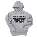 *HOODIE* Democracy works best when Everyone can Vote. That's why they're trying to stop it Unisex Hoodie-Hoodie-The Original God Ain't Petty But I Am