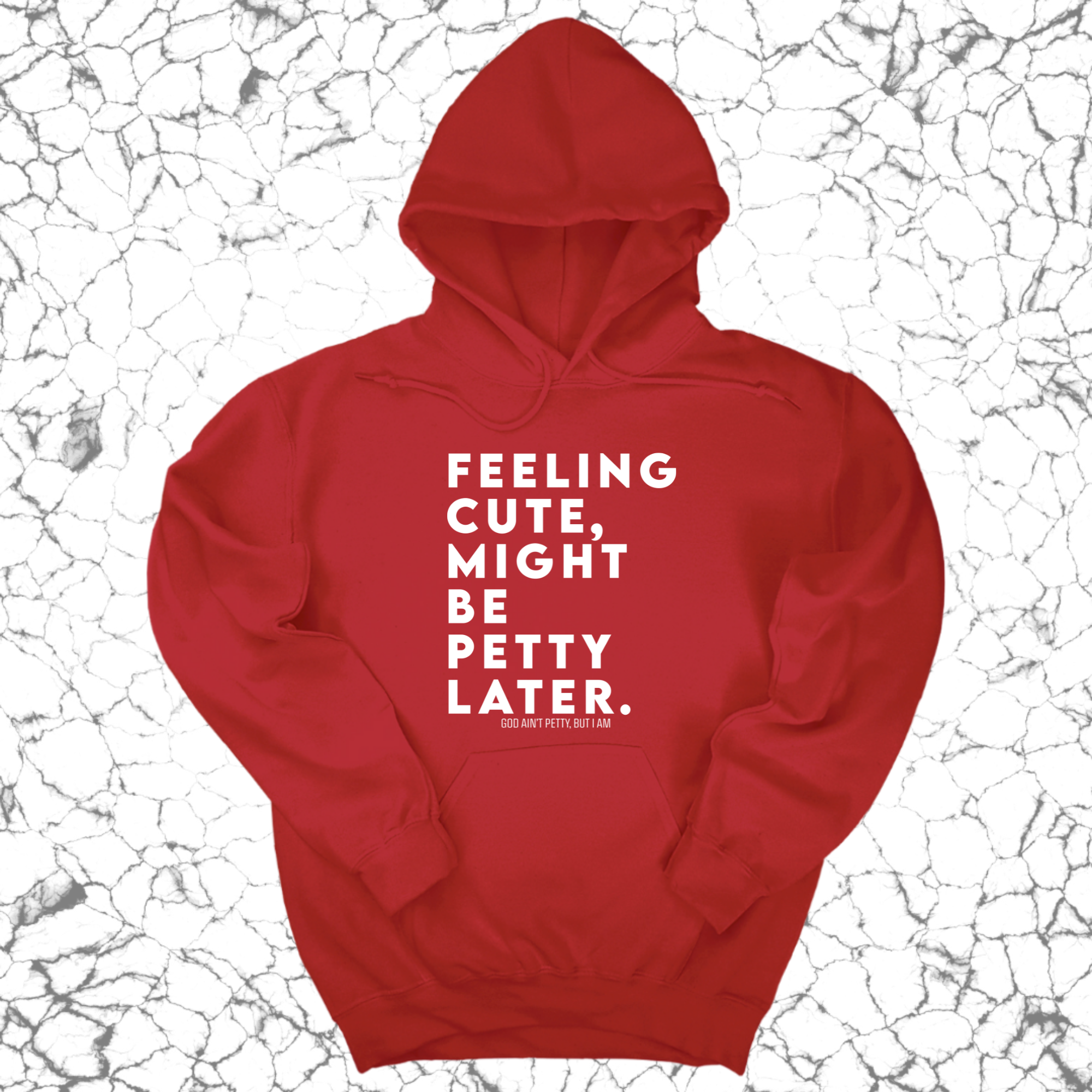 *HOODIE* Feeling cute, might be petty later Unisex Hoodie-Hoodie-The Original God Ain't Petty But I Am