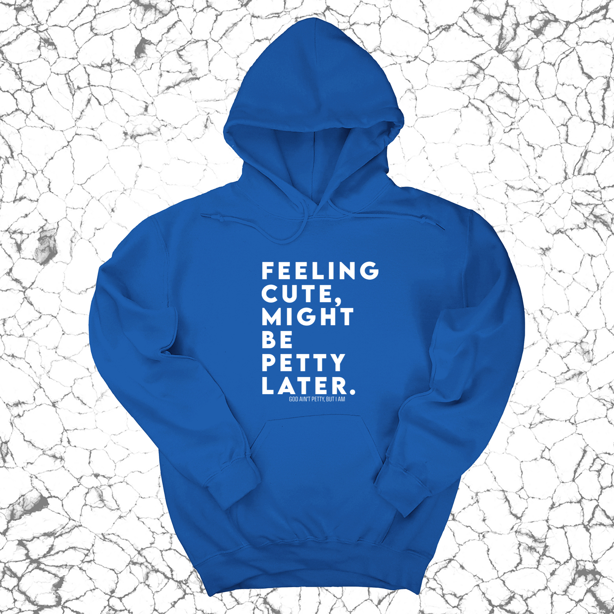 *HOODIE* Feeling cute, might be petty later Unisex Hoodie-Hoodie-The Original God Ain't Petty But I Am