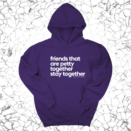 *HOODIE* Friends that are petty together stay together Unisex Hoodie-Hoodie-The Original God Ain't Petty But I Am