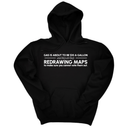 *HOODIE* Gas is about to be $10 a Gallon and They Are Busy Redrawing Maps to Make Sure You Cannot Vote Them Out Unisex Hoodie-Hoodie-The Original God Ain't Petty But I Am