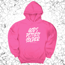 *HOODIE* God's Pettiest Soldier Unisex Hoodie-Hoodie-The Original God Ain't Petty But I Am