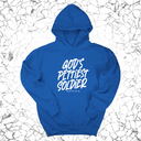 *HOODIE* God's Pettiest Soldier Unisex Hoodie-Hoodie-The Original God Ain't Petty But I Am