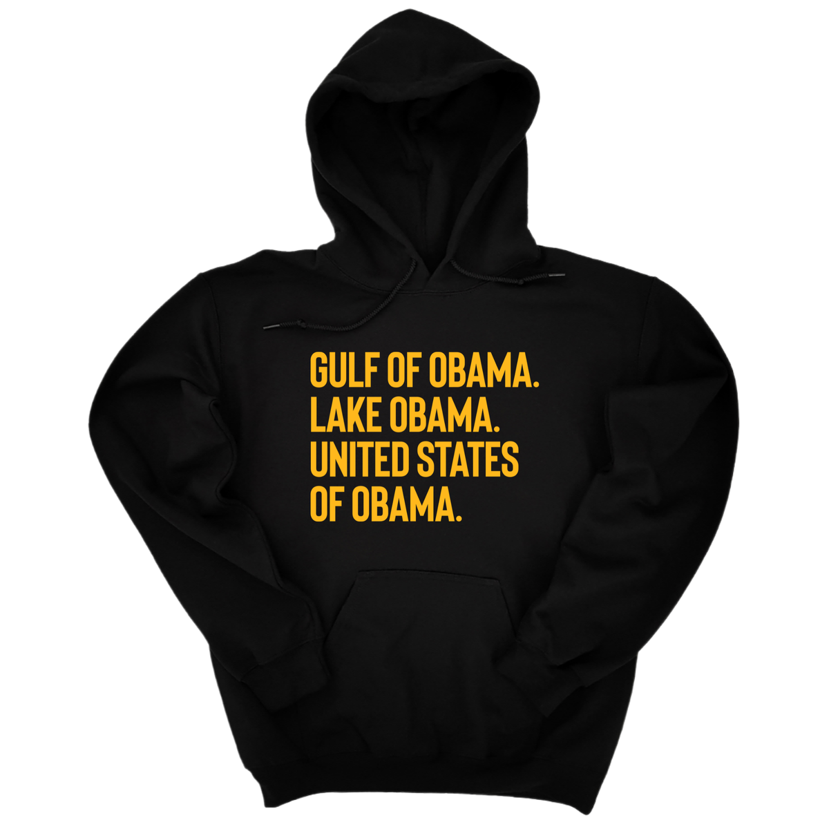 *HOODIE* Gulf of Obama. Lake Obama. The United States of Obama Unisex Hoodie-Hoodie-The Original God Ain't Petty But I Am