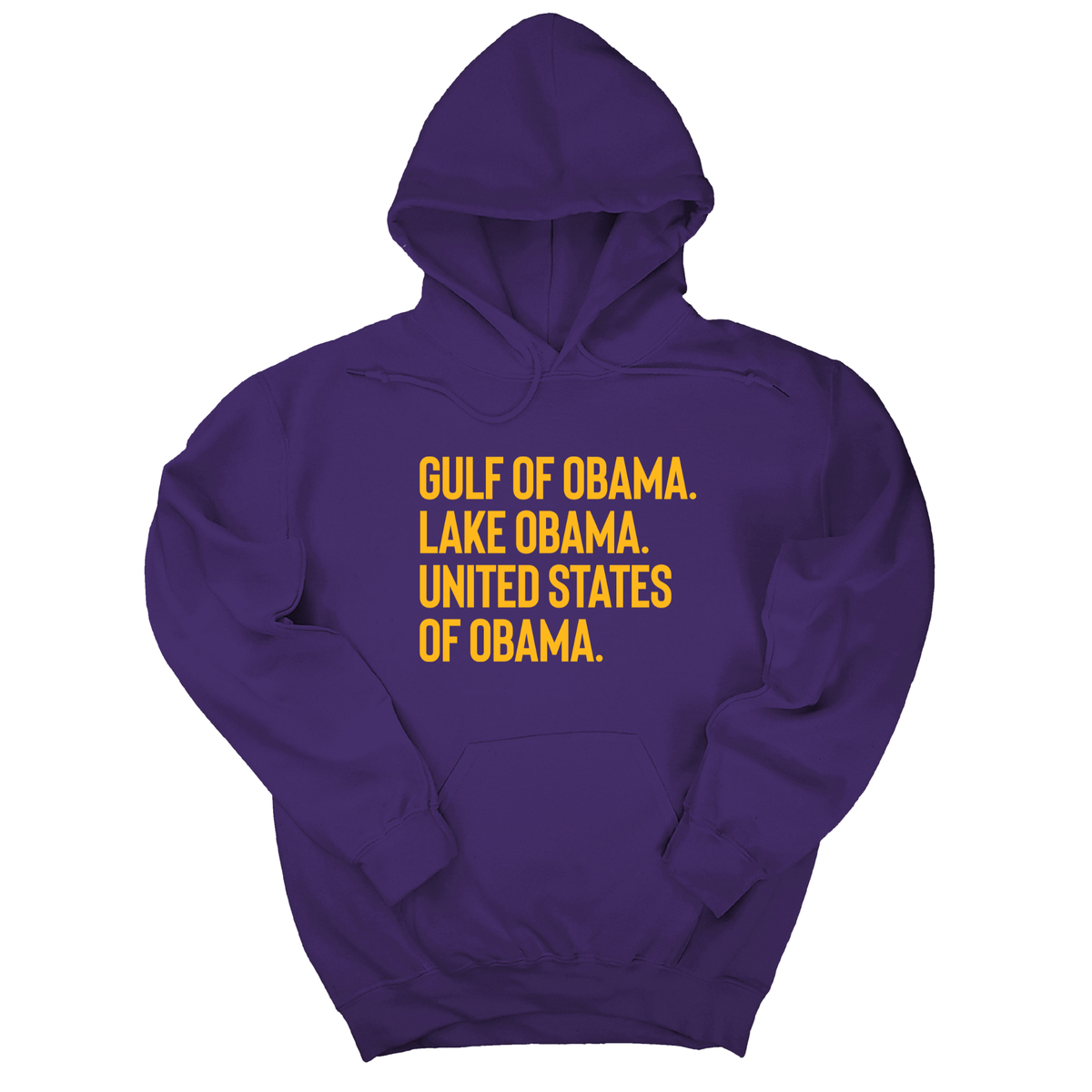 *HOODIE* Gulf of Obama. Lake Obama. The United States of Obama Unisex Hoodie-Hoodie-The Original God Ain't Petty But I Am