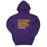 *HOODIE* Gulf of Obama. Lake Obama. The United States of Obama Unisex Hoodie-Hoodie-The Original God Ain't Petty But I Am