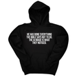 *HOODIE* He has done everything the Bible says not to do. The AI image is what they noticed Unisex Hoodie-Hoodie-The Original God Ain't Petty But I Am