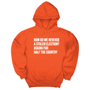 *HOODIE* How Do We Reverse a Stolen Election? Asking for Half the Country Unisex Hoodie-Hoodie-The Original God Ain't Petty But I Am