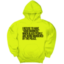 *HOODIE* I Refuse to Have "Good Manners" When Black People Are Being Murdered by the Police Unisex Hoodie-Hoodie-The Original God Ain't Petty But I Am