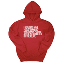 *HOODIE* I Refuse to Have "Good Manners" When Black People Are Being Murdered by the Police Unisex Hoodie-Hoodie-The Original God Ain't Petty But I Am