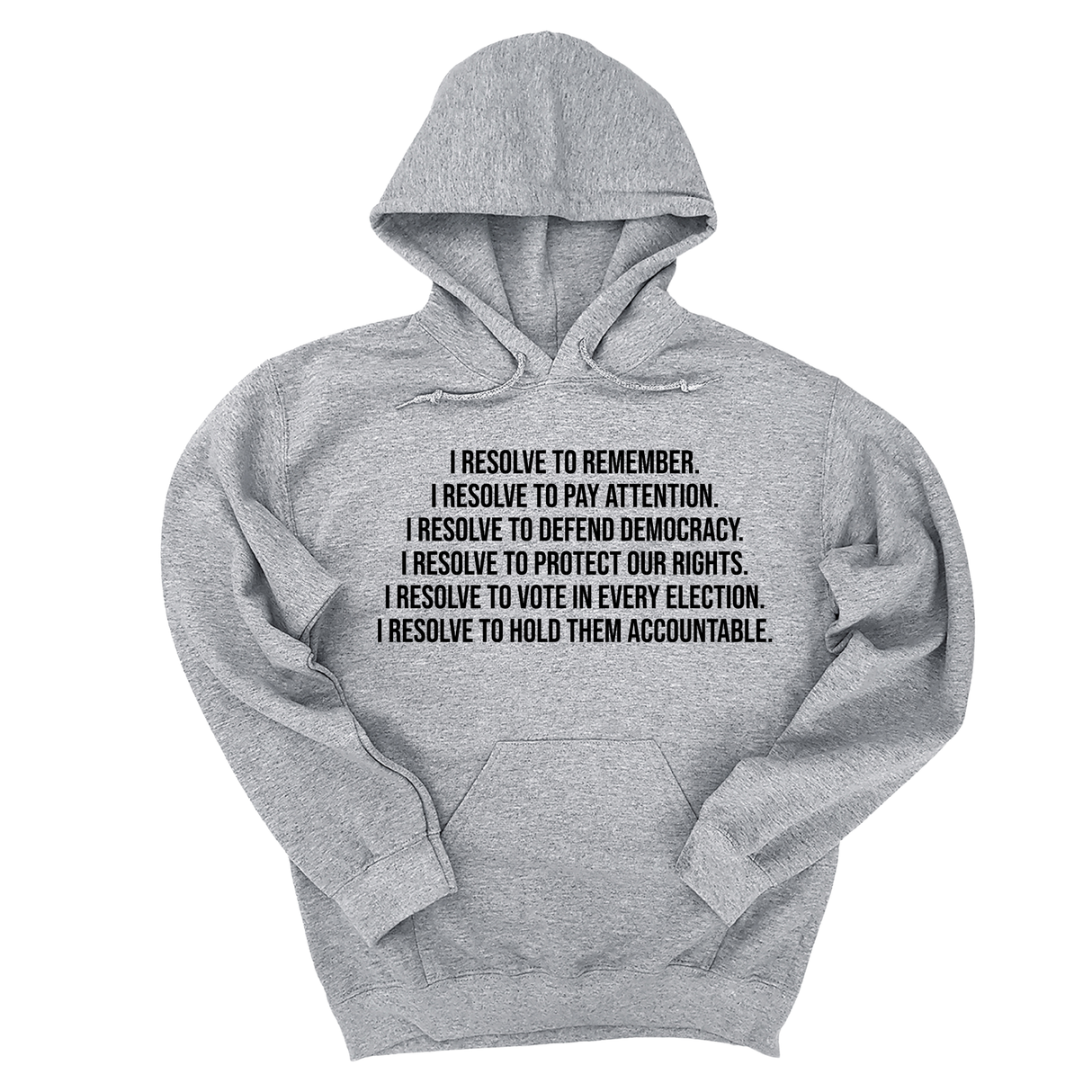 *HOODIE* I Resolve Unisex Hoodie-Hoodie-The Original God Ain't Petty But I Am
