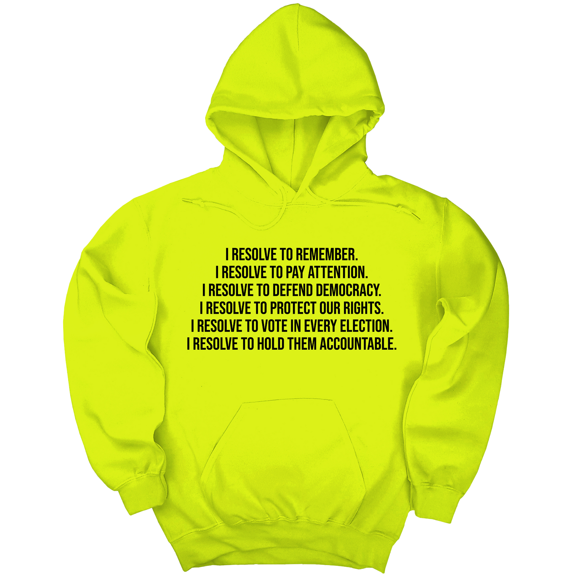 *HOODIE* I Resolve Unisex Hoodie-Hoodie-The Original God Ain't Petty But I Am