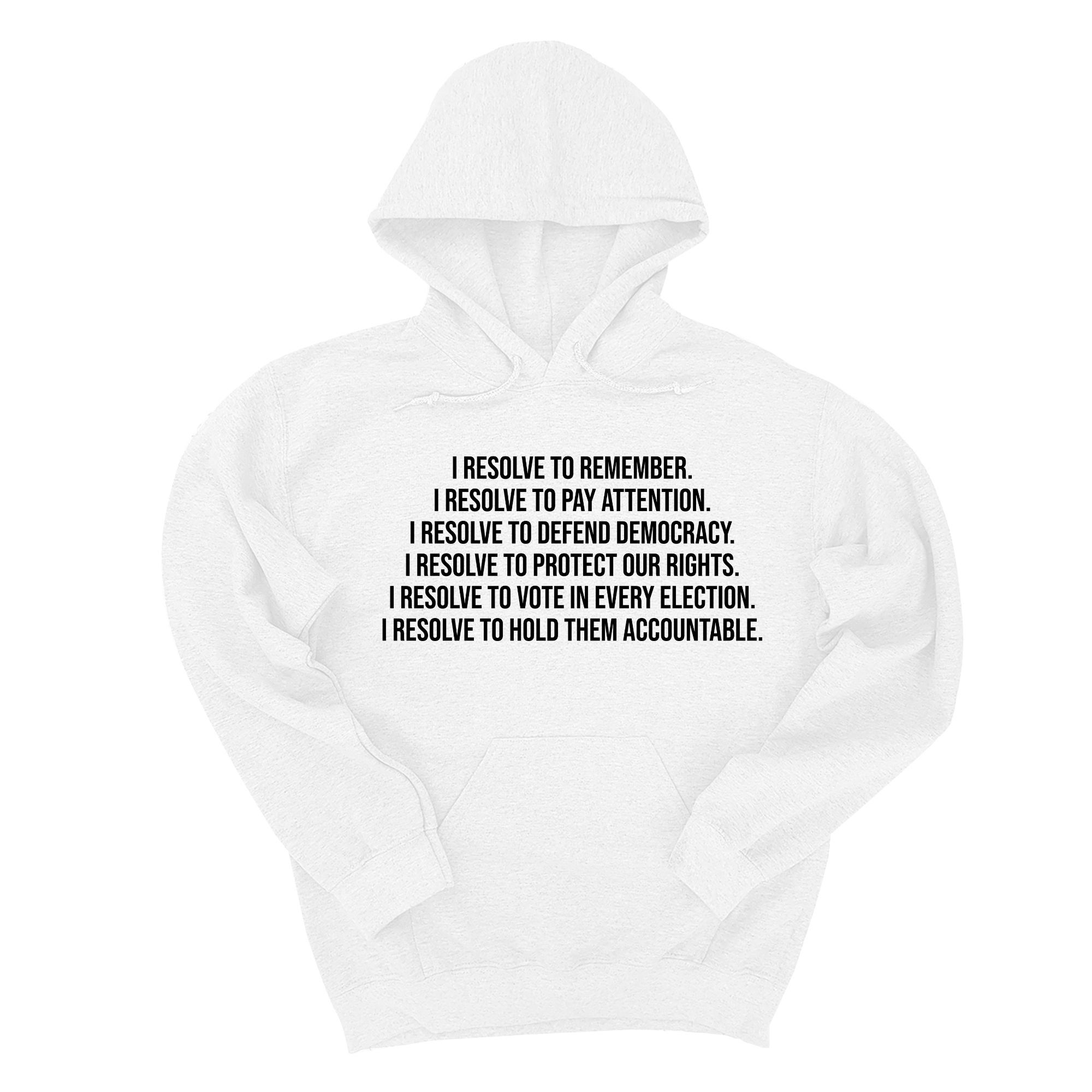 *HOODIE* I Resolve Unisex Hoodie-Hoodie-The Original God Ain't Petty But I Am