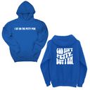 *HOODIE* I Sit on the Petty Pew God Ain't Petty but I am Remix Unisex Hoodie (Front and Back Design Print)-Hoodie-The Original God Ain't Petty But I Am