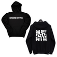*HOODIE* I Sit on the Petty Pew God Ain't Petty but I am Remix Unisex Hoodie (Front and Back Design Print)-Hoodie-The Original God Ain't Petty But I Am
