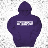 *HOODIE* I'm Petty on Purpose Unisex Hoodie-Hoodie-The Original God Ain't Petty But I Am