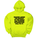 *HOODIE* Imagine losing the respect of the world and thinking intimidation will fix it Unisex Hoodie-Hoodie-The Original God Ain't Petty But I Am