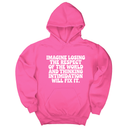 *HOODIE* Imagine losing the respect of the world and thinking intimidation will fix it Unisex Hoodie-Hoodie-The Original God Ain't Petty But I Am