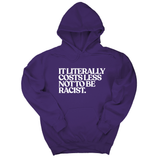 *HOODIE* It literally costs less not to be racist Unisex Hoodie-Hoodie-The Original God Ain't Petty But I Am