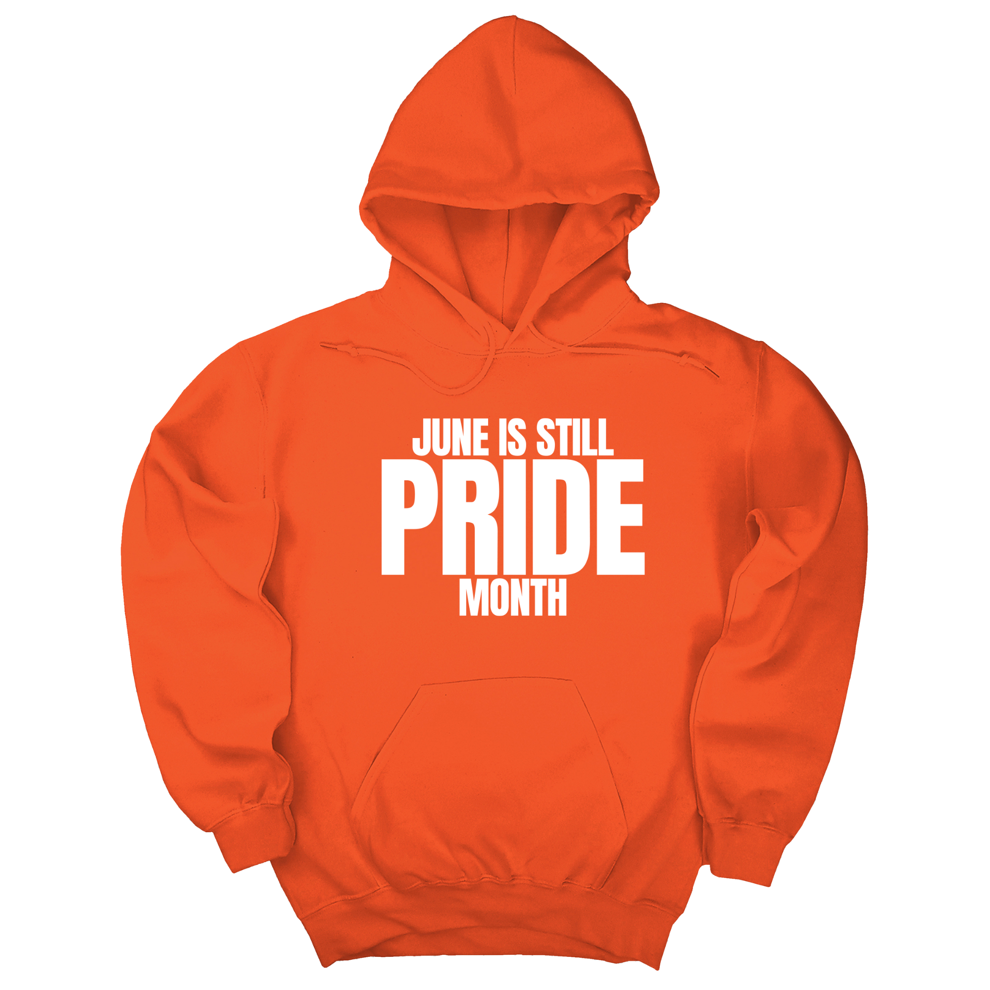 *HOODIE* June is Still Pride Month Unisex Hoodie-Hoodie-The Original God Ain't Petty But I Am