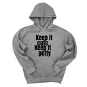 *HOODIE* Keep It Cute, Keep It Petty Unisex Hoodie-Hoodie-The Original God Ain't Petty But I Am