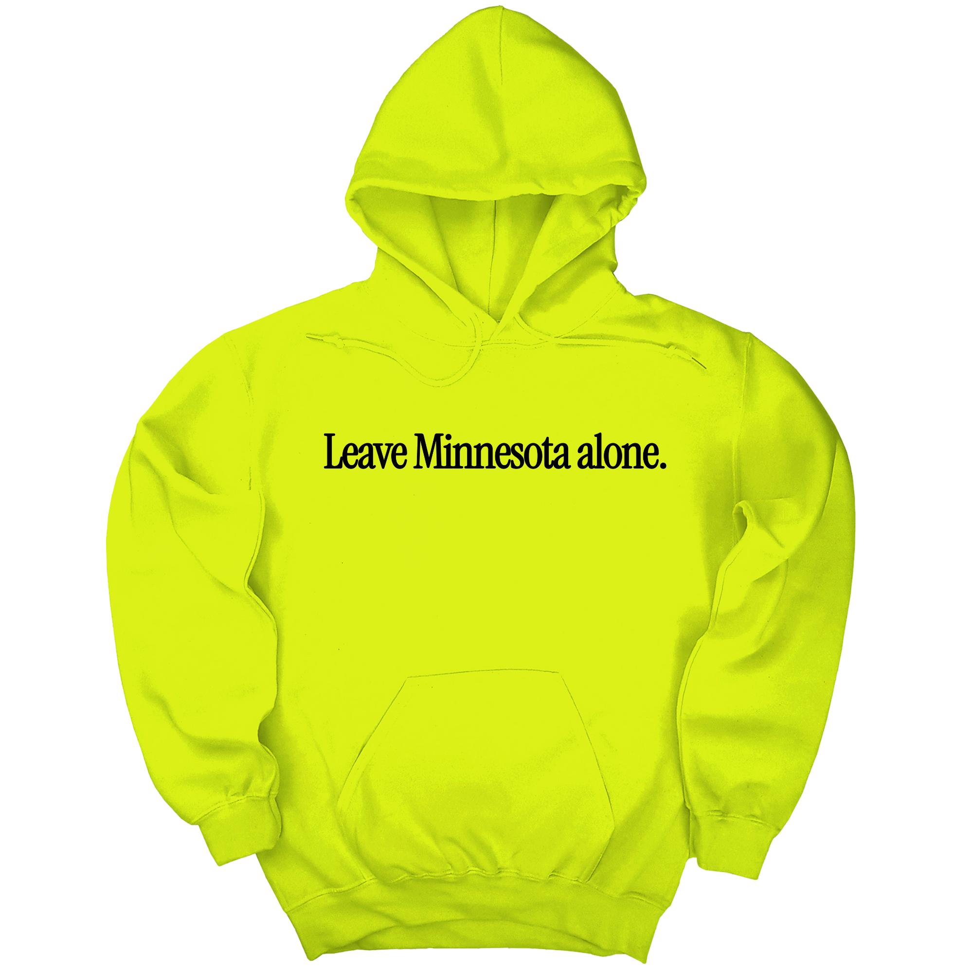 *HOODIE* Leave Minnesota Alone (text) Unisex Hoodie-Hoodie-The Original God Ain't Petty But I Am