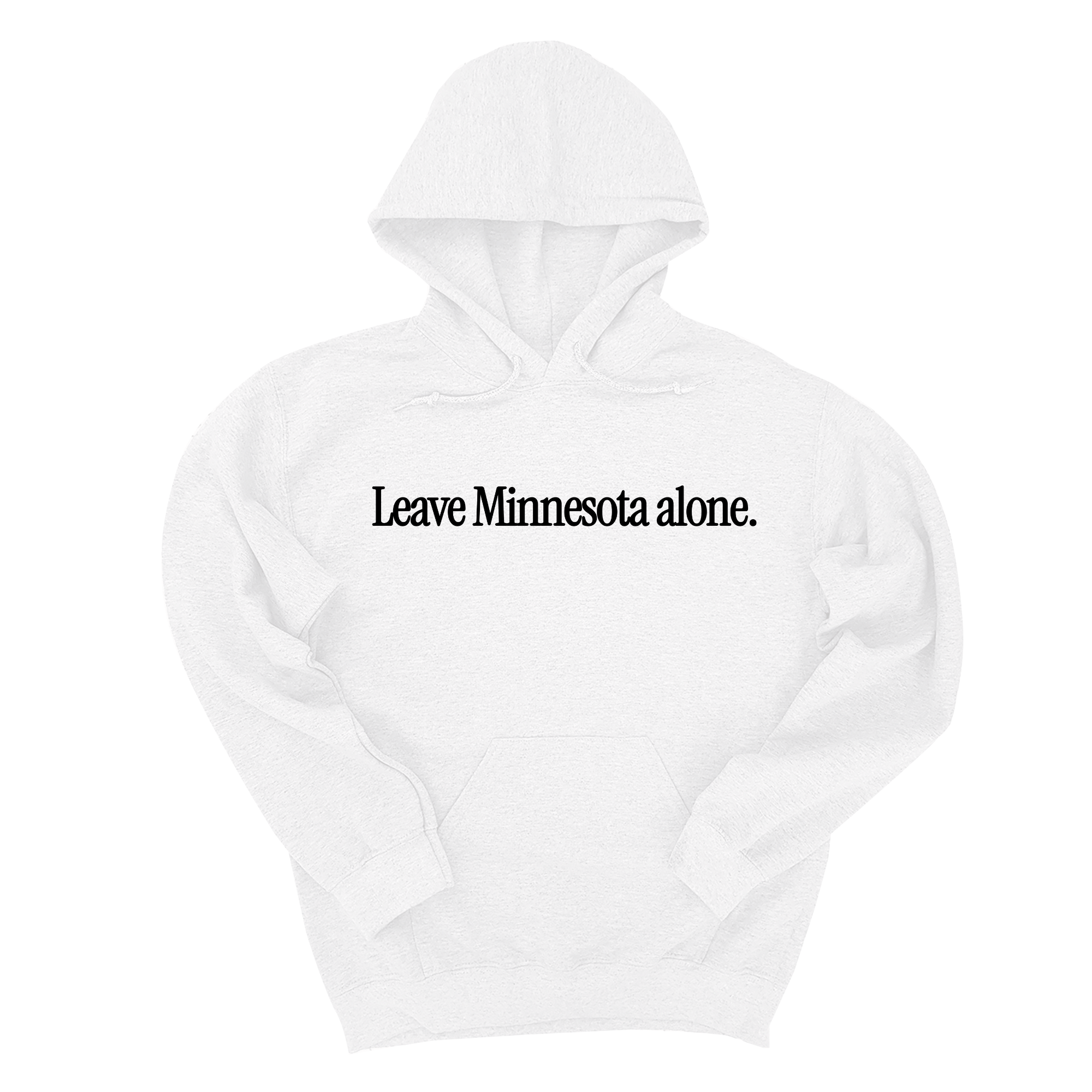 *HOODIE* Leave Minnesota Alone (text) Unisex Hoodie-Hoodie-The Original God Ain't Petty But I Am