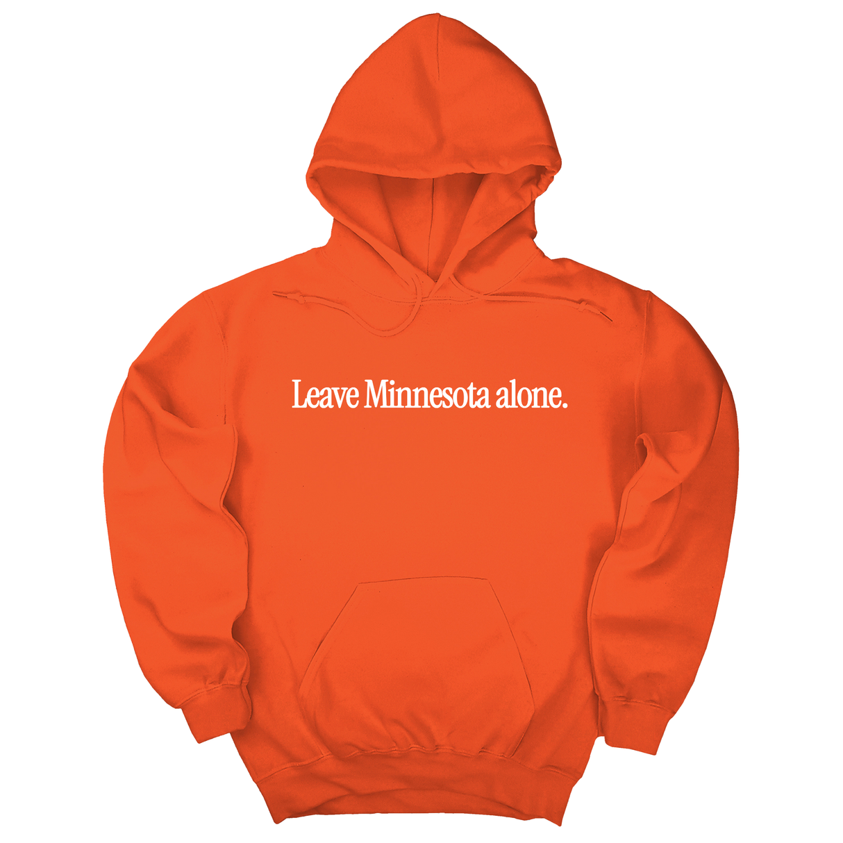 *HOODIE* Leave Minnesota Alone (text) Unisex Hoodie-Hoodie-The Original God Ain't Petty But I Am