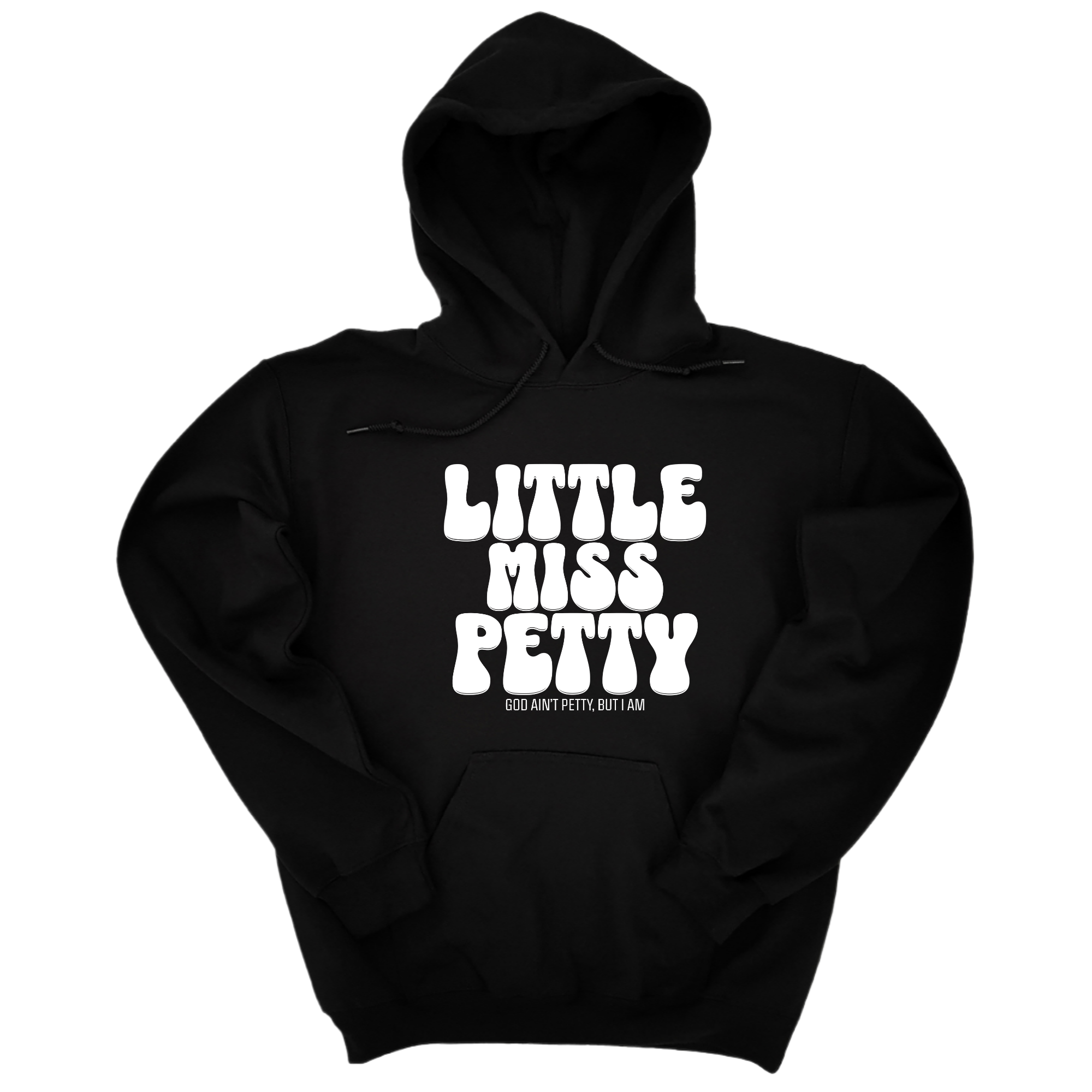 *HOODIE* Little Miss Petty Unisex Hoodie-Hoodie-The Original God Ain't Petty But I Am