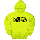 *HOODIE* Maybe It’s a Friendly Bear Unisex Hoodie-Hoodie-The Original God Ain't Petty But I Am