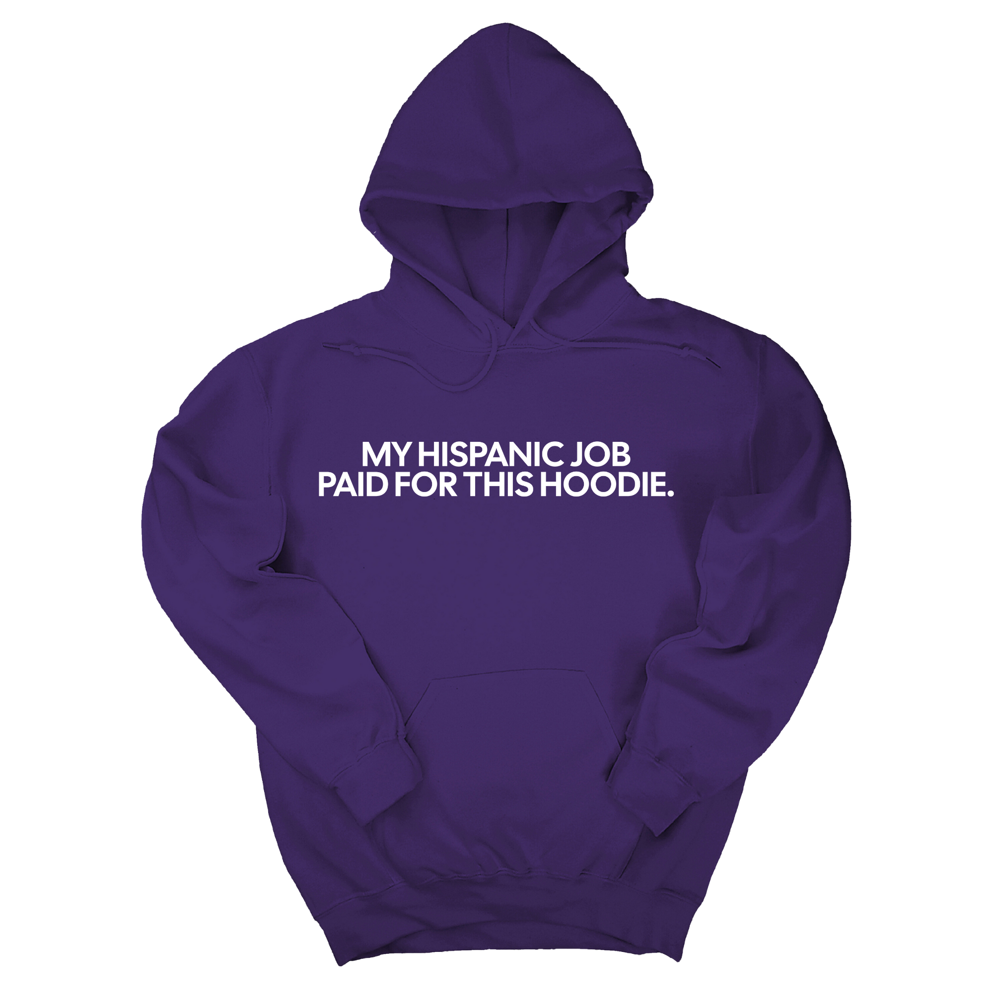 *HOODIE* My Hispanic Job Paid For This Hoodie Unisex Hoodie-Hoodie-The Original God Ain't Petty But I Am