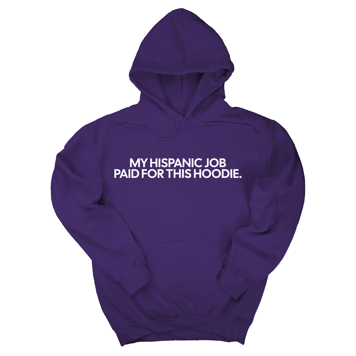 *HOODIE* My Hispanic Job Paid For This Hoodie Unisex Hoodie-Hoodie-The Original God Ain't Petty But I Am