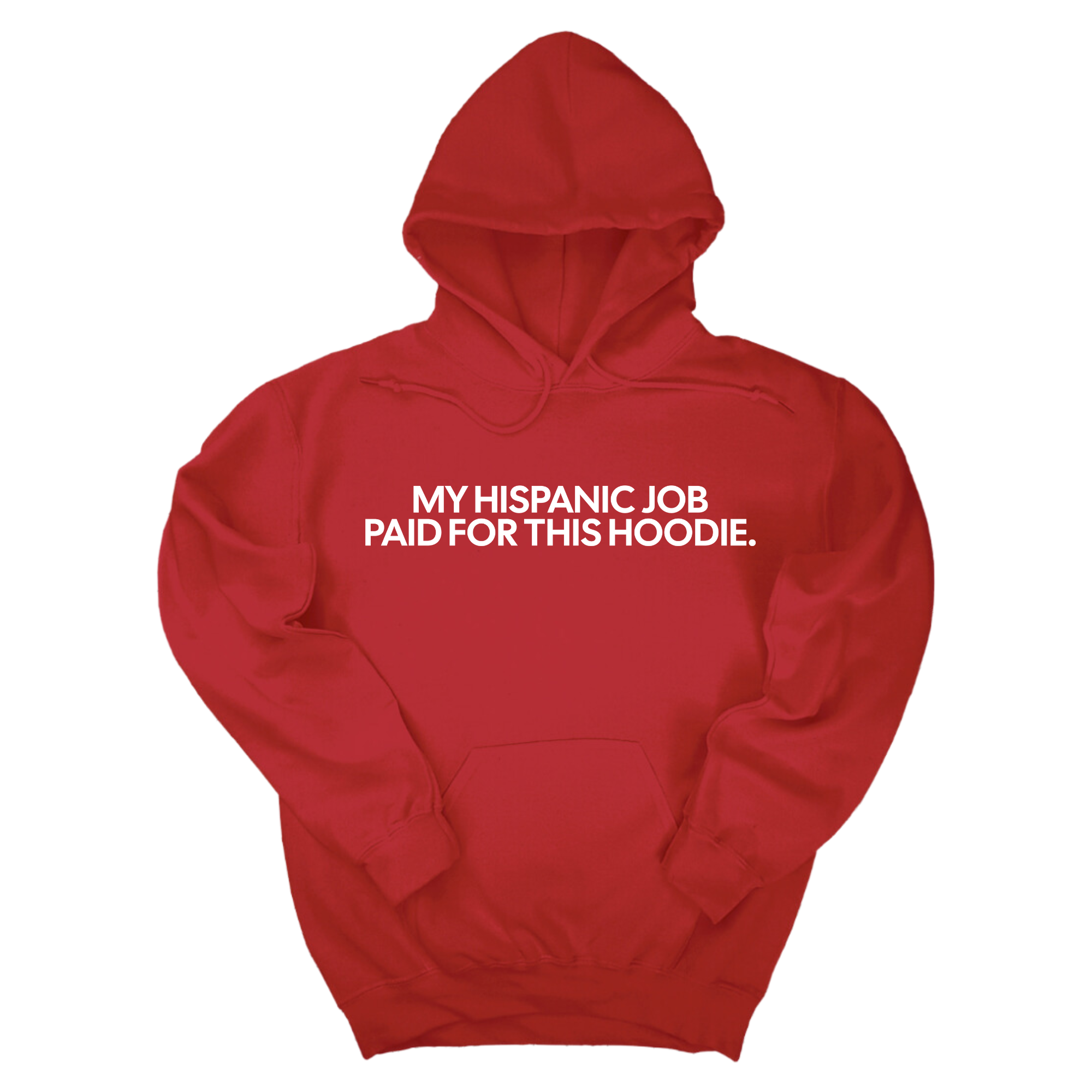 *HOODIE* My Hispanic Job Paid For This Hoodie Unisex Hoodie-Hoodie-The Original God Ain't Petty But I Am