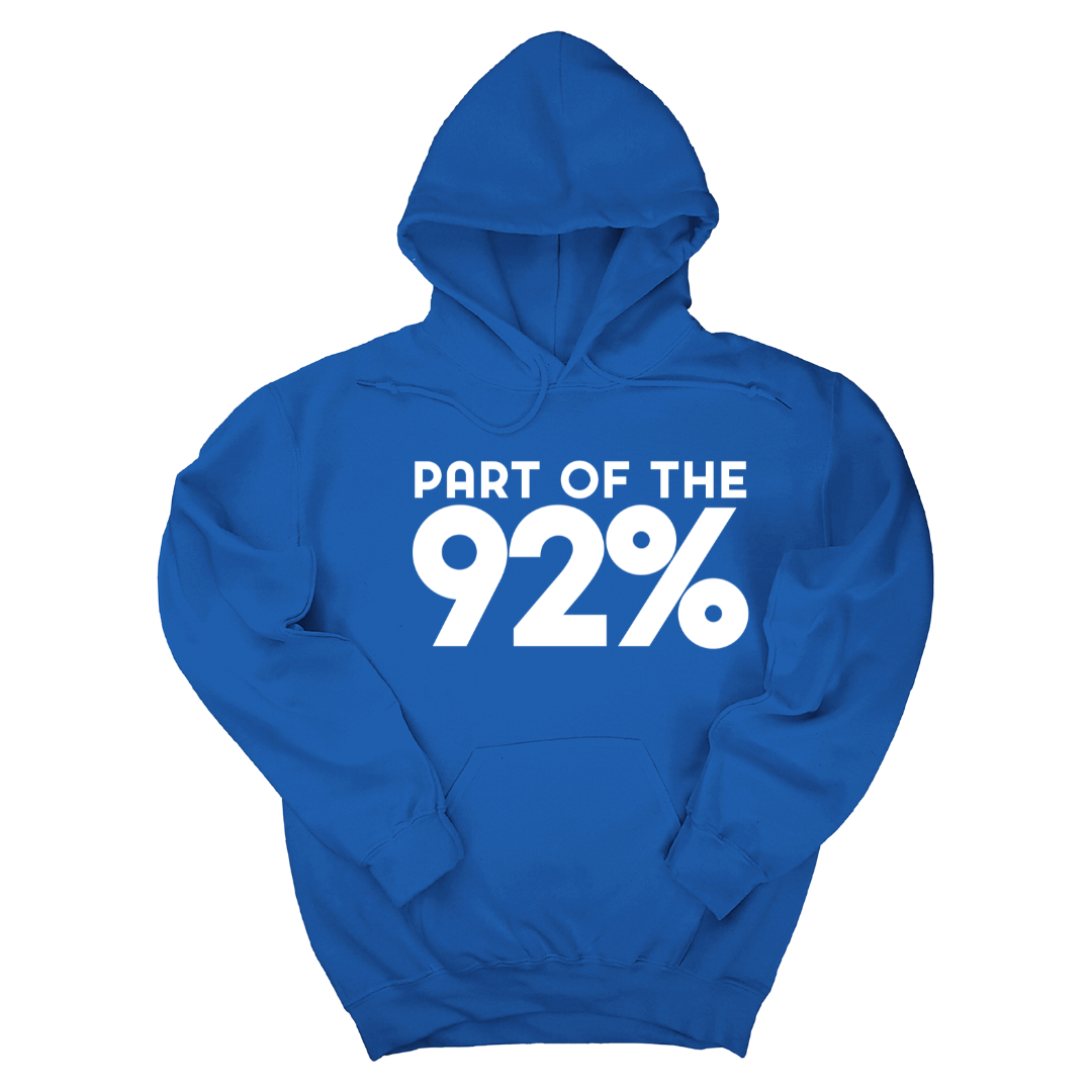*HOODIE* Part of the 92 Percent Unisex Hoodie-Hoodie-The Original God Ain't Petty But I Am