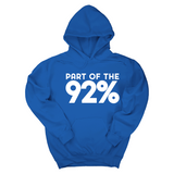 *HOODIE* Part of the 92 Percent Unisex Hoodie-Hoodie-The Original God Ain't Petty But I Am