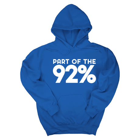 *HOODIE* Part of the 92 Percent Unisex Hoodie-Hoodie-The Original God Ain't Petty But I Am